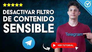 Cómo DESACTIVAR el FILTRO DE CONTENIDO SENSIBLE en Telegram  🔞 Guía Completa 🔞 [upl. by Asillim828]