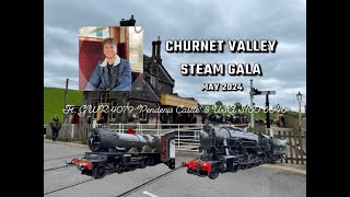 Steam Galas  Churnet Valley Railway May 2024 [upl. by Ennirak980]