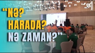 “Nə Harada Nə zaman” intellektual oyununun bağlanış mərasimi keçirilib [upl. by Bekelja764]