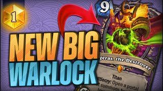 NEW Warlock is The Best in the Game  Thaddius Warlock  Hearthstone [upl. by Ahsinod808]