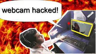 SHOWING A SCAMMER HIS WEBCAM ON MY COMPUTER [upl. by Nyltac168]