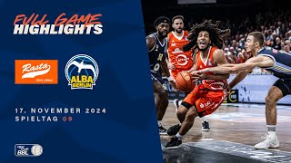 RASTA Vechta vs ALBA BERLIN  Full Game Highlights  Spieltag 9 202425 [upl. by Wina]