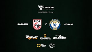 BAGAGEM x KONAMI  COPA PARANÁ DE FUTEBOL 7 2024  QUARTAS DE FINAL [upl. by Aynik]