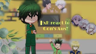 HxH react to Gons Aus  Tw  flash  Part 1  Dreamy [upl. by Previdi]