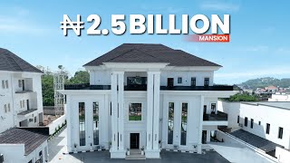 Touring a ₦25 BILLION Mansion In Abuja Most Luxurious Neighbourhood [upl. by Stander]