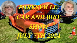 252 THE PARKSVILLE CAR amp BIKE SHOW  JULY 7 2024 classiccarshows carshows classiccars coolcars [upl. by Charleen514]