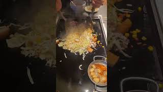 ASMR Japanese Food Monja yaki satisfying shortsfeed ytshorts food asmr [upl. by Loria]