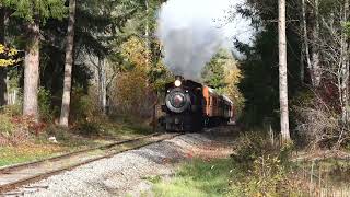 Mount Rainier Scenic Railroad Halloween Train [upl. by Pangaro]