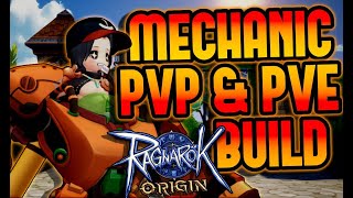 Mechanic PVP and PVE Build Guide  Ragnarok Origin Global [upl. by Gemperle]