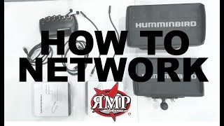 HUMMINBIRD HELIX How To Network Your Helix Units STEP BY STEP [upl. by Surovy]