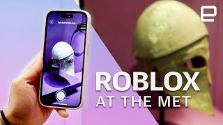 The Met introduced a new AR app that lets you bring art into Roblox [upl. by Mccartan]