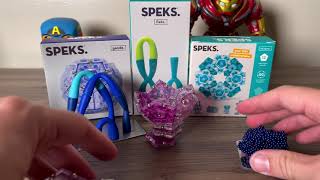 Speks Magnetic Desk Fidget Toys  Giveaway 25mm Magnet Balls Fleks and Geodes Worth it [upl. by Gayle]