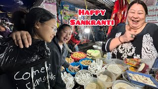 FIRST TIME SELROTI BANAKO KHUSHIIIII 🥳 HAPPY MAGHE SANGKRANTI EVERYONE ❤️ [upl. by Akkimat934]