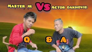 MASTER JANGROSE IN DAKHOVID LAILEN ACTOR INTERVIEW ABOL NA TALK SHOW CHOMCHA [upl. by Ellinad]