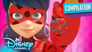 Heroes vs Villains Part 5  Compilation  Miraculous Ladybug  disneychannel x Miraculous [upl. by Amsed813]