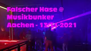 Falscher Hase at Musikbunker Aachen  13112021 DJ Set  Deep House [upl. by Yurt]