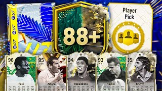 50x 88 ICONS PLAYER PICKS amp PACKS 😳 FC 24 Ultimate Team [upl. by Annohsat]