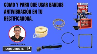 Como y para que usar bandas antivibración importancia bandas antivibración para tornos de freno [upl. by Senskell]