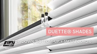 Luxaflex® Duette® Shades TopDownBottomUp met SmartCord® [upl. by Eada]