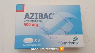 دواعي استعمال دواء ازييتروميسين azibac 500 mg ⭐ [upl. by Lasiaf]