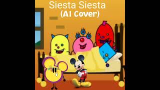 Playhouse Disney amp Mickey Mouse Sings quotSiesta Siestaquot From Happy Monster Band  AI Cover [upl. by Cirone]