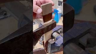 Hudson Bay Hatchet  Mounting and Wedge installation [upl. by Yzzik]