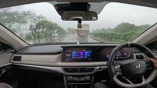 Evergreen Songs Mashup Jukebox with Rainy Highway Drive with 🔥 Mahindra XUV700 AX7 L AT 🔥 [upl. by Melli]