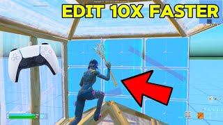 How To ACTUALLY EDIT FASTER On Controller 🎮 BEST Settings Tutorial  Tips and Secrets [upl. by Willett]