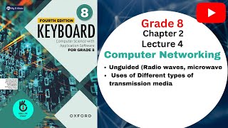 UNGUIDED MEDIA COMPUTER NETWORKING Lec4 Ch2 KEYBOARD COMPUTER SCIENCE GRADE 8Oxford [upl. by Aramot]