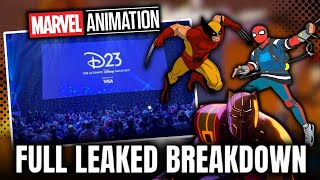 D23 MARVEL ANIMATION PANEL WAS PEAK SPIDERMAN X MEN 97 EYE OF WAKANDA [upl. by Sheehan]