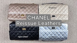 CHANEL Reissue 226 leathers [upl. by Aicenra]