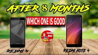 Xiaomi REDMI 4 and REDMI NOTE 4 After Long Time Review  TechnoBaaz [upl. by Annayd922]