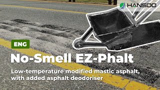 Lowtemperature modified mastic asphalt NoSmell EZPhalt [upl. by Ardrey440]