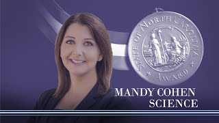 2023 North Carolina Awards Dr Mandy Cohen [upl. by Airbma747]