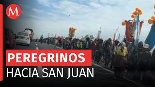 Peregrinos acuden a San Juan de los Lagos por motivos de Día de la Candelaria [upl. by Haleak]