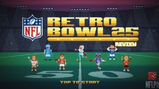 NFL Retro Bowl 25 Is GOOD REVIEW [upl. by Banwell]