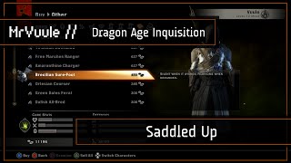 Dragon Age Inquisition  Saddled Up TrophyAchievement Guide How to obtain more Mounts [upl. by Aloap]