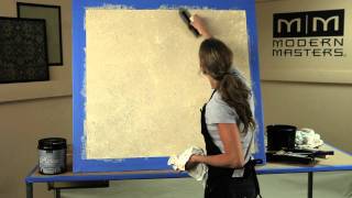 Metallic Plaster Application Video short version from Modern Masters [upl. by Christian]