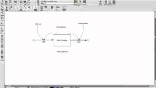 Three scenarios chart in Vensim [upl. by Adnorhs922]