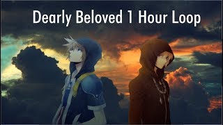 Kingdom Hearts 2 Dearly Beloved 1 Hour Loop [upl. by Luwana]