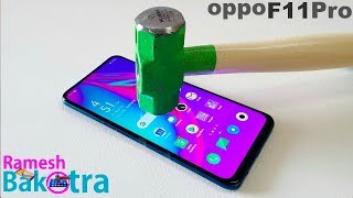 Oppo F11 Pro Screen Scratch Test [upl. by Suhpesoj]