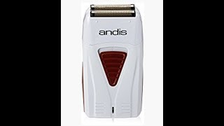 Andis foil shaver barber review [upl. by Noraa]