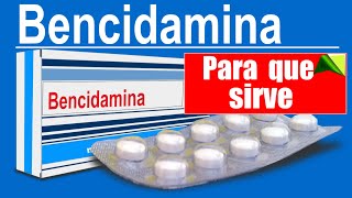 BENCIDAMINA para que sirve trata dolor inflamacion reacciones y mas [upl. by Rik289]