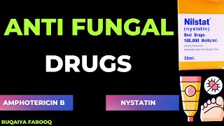 Antifungal drugs  Amphotericin B Nystatin  Mechanism of Action Pharmacology MADE EASY [upl. by Rola]