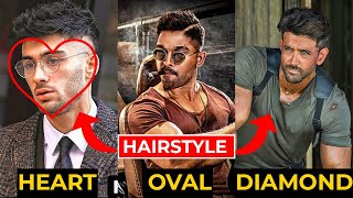 Best Hairstyle For Heart Shaped Face Male  heart face shape  best hairstyle according to faceshape [upl. by Ztnarf]