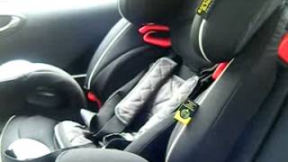 Graco Nautilus Elite  How to install the seat in car [upl. by Rekyr]