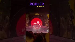 ROOLER live Echelon‘24 festival techno echelon rooler hardtechno hardstyle rave party edm [upl. by Nrojb]