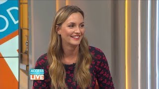 Leighton Meester reveals if she watched The OC and had a crush on Adam Brody 2017 [upl. by Darya]