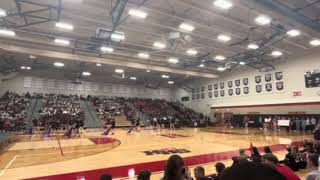 Huntley High School Marching Band Homecoming Pep Rally Performance [upl. by Eriam]