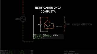 🔥 PONTE RETIFICADORA  COMO FUNCIONA SHORT [upl. by Teague]